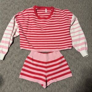 Anthropology Striped Set